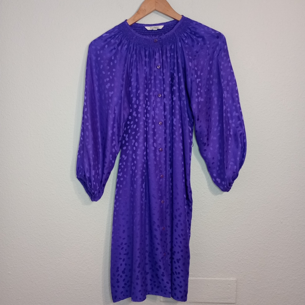 Tucker silk mini dress